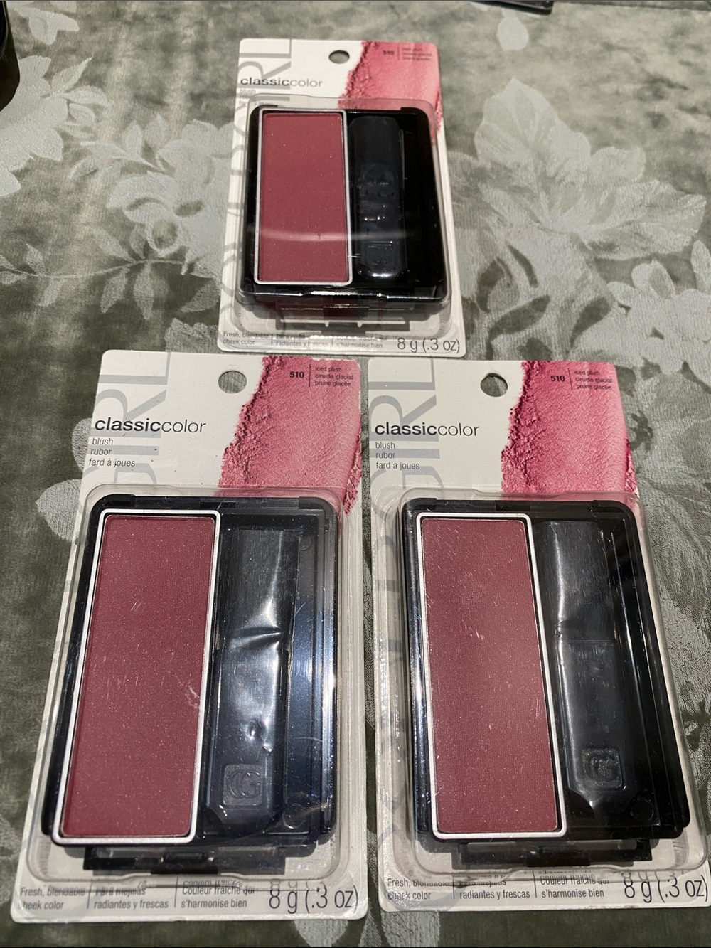 CoverGirl classiccolor Powder Blush - Iced Plum 510 Set of 3 Pack NWT